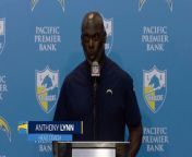 Anthony Lynn Postgame Press Conference from boob press