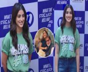 Amit Ji&#39;s (Amitabh Bachchan) granddaughter Navya Naveli Nanda arrives at Bandra for the store launch of her venture, Freakins. The talented young girl is a famous entrepreneur &amp; also hosts a podcast show called &#39;What The Hell Navya&#39;.