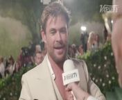 Chris Hemsworth on Getting the Text from Anna Wintour from anna soda
