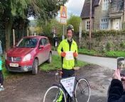 Celebrating 50 years, Ian rides to work on bike he cycled to work with on his first day 50 years ago from ians