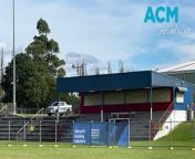 The long awaited demolition and redevelopment of the Bega indoor stadium and recreation ground grandstand is finally underway.