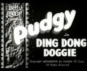 Betty Boop Ding Dong Doggie - Fleischer Studios Cartoons from doggie drool