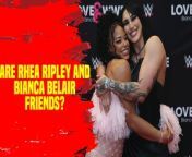 Check out the real-life friendship between WWE stars Bianca Belair and Rhea Ripley! From on-screen rivals to off-screen BFFs #WWE #BiancaBelair #RheaRipley #Wrestling #Friendship #BFFs&#60;br/&#62;