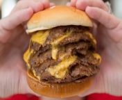 The American public&#39;s desire for more meat on their plates inspired the double hamburger, but that was only the beginning. Here are some of the biggest baddest fast food burgers ever offered, from the merely huge to the genuinely colossal.