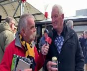 Watch: The Standard reporter Tim Auld with Geoff &#39;Boofa&#39; Lewis who has a runner in the Wangoom Handicap