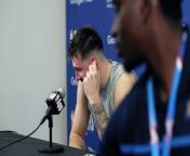Luka Doncic on Dallas Mavericks' Game 2 Win at OKC Thunder, Disrespectful Fans from joselin gamer only fans