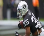 Zamir White's Rising Role in Las Vegas Raiders' Backfield from big ass butt white