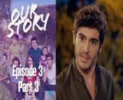 Our Story Episode 3&#60;br/&#62;&#60;br/&#62;Our story begins with a family trying to survive in one of the poorest neighborhoods of the city and the oldest child who literally became a mother to the family... Filiz taking care of her 5 younger siblings looks out for them despite their alcoholic father Fikri and grabs life with both hands. Her siblings are children who never give up, learned how to take care of themselves, standing still and strong just like Filiz. Rahmet is younger than Filiz and he is gifted child, Rahmet is younger than him and he has already a tough and forbidden love affair, Kiraz is younger than him and she is a conscientious and emotional girl, Fikret is younger than her and the youngest one is İsmet who is 1,5 years old.&#60;br/&#62;&#60;br/&#62;Cast: Hazal Kaya, Burak Deniz, Reha Özcan, Yağız Can Konyalı, Nejat Uygur, Zeynep Selimoğlu, Alp Akar, Ömer Sevgi, Nesrin Cavadzade, Melisa Döngel.&#60;br/&#62;&#60;br/&#62;TAG&#60;br/&#62;Production: MEDYAPIM&#60;br/&#62;Screenplay: Ebru Kocaoğlu - Verda Pars&#60;br/&#62;Director: Koray Kerimoğlu&#60;br/&#62;&#60;br/&#62;#OurStory #BizimHikaye #HazalKaya #BurakDeniz
