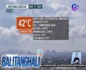 Mag-ingat sa damang-init ngayong Semana Santa!&#60;br/&#62;&#60;br/&#62;&#60;br/&#62;Balitanghali is the daily noontime newscast of GTV anchored by Raffy Tima and Connie Sison. It airs Mondays to Fridays at 10:30 AM (PHL Time). For more videos from Balitanghali, visit http://www.gmanews.tv/balitanghali.&#60;br/&#62;&#60;br/&#62;#GMAIntegratedNews #KapusoStream&#60;br/&#62;&#60;br/&#62;Breaking news and stories from the Philippines and abroad:&#60;br/&#62;GMA Integrated News Portal: http://www.gmanews.tv&#60;br/&#62;Facebook: http://www.facebook.com/gmanews&#60;br/&#62;TikTok: https://www.tiktok.com/@gmanews&#60;br/&#62;Twitter: http://www.twitter.com/gmanews&#60;br/&#62;Instagram: http://www.instagram.com/gmanews&#60;br/&#62;&#60;br/&#62;GMA Network Kapuso programs on GMA Pinoy TV: https://gmapinoytv.com/subscribe