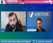 Veritone CEO, Ryan Steelberg joined the Benzinga Live Trading team on the show today to discuss what is happening at Veritone.