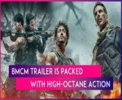 The much-awaited trailer of Akshay Kumar and Tiger Shroff starrer &#39;Bade Miyan Chote Miyan&#39; is out. The trailer gives an intriguing glimpse into high-octane action sequences and gripping storyline. The over three-minute-long trailer opens with the villain, who introduces himself as &#39;pralay&#39; and is seen stealing a weapon from Indian armed forces. Akshay and Tiger as soldiers embark on a mission to save the world. Needless to say, the trailer is loaded with mind-blowing action stunts and promises to be a massy spectacle worth a watch on the big screens.&#60;br/&#62;