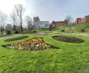 A walk around Peel Park, Salford as the park blooms ahead of Spring. The park was given Grade II listed status last year