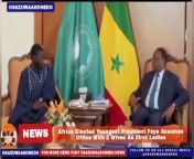 Africa Elected Youngest President Faye Assumes Office With 2 Wives As First Ladies ~ OsazuwaAkonedo #Dakar #diomayefaye #Election2024 #Faye #latestdeals #latestnews #LatestUpdates #Senegal #Sonko 44-year-old Bassirou Diomaye Faye On Tuesday Was Sworn-in As Senegal Fifth President With His Two Wives Flanked By His Sides As First Ladies. https://osazuwaakonedo.news/africa-elected-youngest-president-faye-assumes-office-with-2-wives-as-first-ladies/03/04/2024/ #Politics Published: April 3rd, 2024 Reshared: April 3, 2024 10:45 am