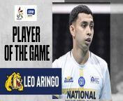UAAP Player of the Game Highlights: Leo Aringo leads NU pack in eighth win from yomogi oishi nu