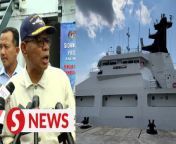 The Malaysian Maritime Enforcement Agency (MMEA) is expected to receive two more Offshore Patrol Vessels (OPV) within the next two years.&#60;br/&#62;&#60;br/&#62;Speaking to reporters on board the KM Tun Fatimah on Monday (April 1), Home Minister Datuk Seri Saifuddin Nasution Ismail said an additional allocation of RM200mil is needed for the project. &#60;br/&#62;&#60;br/&#62;Read more at https://tinyurl.com/4z9ajjjk&#60;br/&#62;&#60;br/&#62;WATCH MORE: https://thestartv.com/c/news&#60;br/&#62;SUBSCRIBE: https://cutt.ly/TheStar&#60;br/&#62;LIKE: https://fb.com/TheStarOnline