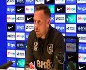 Burnley Assistant Coach Craig Bellamy reflects on a great performance and draw against Chelsea with a 10-men team following Assignon and Manager Vincent Kompany&#39;s red cards before half time&#60;br/&#62;&#60;br/&#62;Stamford Bridge, London, UK