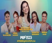 Isang special PEP Live ang handog namin ngayong hapon, kasama ang Pinoy Big Brother Kumunity Season 10 Big Winner na si Anji Salvacion at ang Big Four na sina Isabel Laohoo, Samantha Bernardo, Rob Blackburn, atBrenda Mage. &#60;br/&#62;&#60;br/&#62;Sali na kayo! Post na ng comments at questions sa comments thread!&#60;br/&#62;&#60;br/&#62;#PBBKumunity #AnjiSalvacion #PBBbigwinner&#60;br/&#62;&#60;br/&#62;Host: Jimpy Anarcon&#60;br/&#62;Live Stream Director: Rommel Llanes&#60;br/&#62;&#60;br/&#62;Watch our exclusive interviews on PEP Live every Tuesday, Wednesday, and Thursday only here on PEP TV!&#60;br/&#62;&#60;br/&#62;Watch our past PEP Live interviews here: https://bit.ly/PEPLIVEplaylist&#60;br/&#62;&#60;br/&#62;Subscribe to our YouTube channel! https://www.youtube.com/PEPMediabox&#60;br/&#62;&#60;br/&#62;Know the latest in showbiz on http://www.pep.ph&#60;br/&#62;&#60;br/&#62;Follow us! &#60;br/&#62;Instagram: https://www.instagram.com/pepalerts/ &#60;br/&#62;Facebook: https://www.facebook.com/PEPalerts &#60;br/&#62;Twitter: https://twitter.com/pepalerts&#60;br/&#62;&#60;br/&#62;Visit our DailyMotion channel! https://www.dailymotion.com/PEPalerts&#60;br/&#62;&#60;br/&#62;Join us on Viber: https://bit.ly/PEPonViber&#60;br/&#62;&#60;br/&#62;Watch us on Kumu: pep.ph