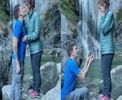 A viral Instagram video shows a woman getting proposed to by her partner during a hiking adventure. &#60;br/&#62;&#60;br/&#62;The woman, named Zoe Silva, couldn&#39;t believe it when her boyfriend got down on one knee to pop the question. After a moment of confusion about what had just happened, she said yes and that is how the lovebirds kicked off a new chapter in their life.&#60;br/&#62;&#60;br/&#62;&#92;