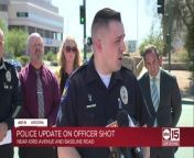 Phoenix police gave an update on an officer shot Tuesday afternoon near 43rd Ave and Baseline. The officer was shot multiple times but is expected to survive. Head to ABC15.com for the latest updates.