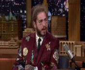 Post Malone tries to share the few details he has about his inaugural Dallas festival, Posty Fest, and invites Jimmy to Olive Garden for a celebratory dinner.