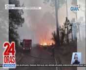 Umabot sa 3 ektarya ang lawak ng pinsala ng forest fire sa Baguio City!&#60;br/&#62;&#60;br/&#62;&#60;br/&#62;24 Oras Weekend is GMA Network’s flagship newscast, anchored by Ivan Mayrina and Pia Arcangel. It airs on GMA-7, Saturdays and Sundays at 5:30 PM (PHL Time). For more videos from 24 Oras Weekend, visit http://www.gmanews.tv/24orasweekend.&#60;br/&#62;&#60;br/&#62;#GMAIntegratedNews #KapusoStream&#60;br/&#62;&#60;br/&#62;Breaking news and stories from the Philippines and abroad:&#60;br/&#62;GMA Integrated News Portal: http://www.gmanews.tv&#60;br/&#62;Facebook: http://www.facebook.com/gmanews&#60;br/&#62;TikTok: https://www.tiktok.com/@gmanews&#60;br/&#62;Twitter: http://www.twitter.com/gmanews&#60;br/&#62;Instagram: http://www.instagram.com/gmanews&#60;br/&#62;&#60;br/&#62;GMA Network Kapuso programs on GMA Pinoy TV: https://gmapinoytv.com/subscribe