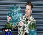 A British inventor has designed a unique range of origami which he is now exporting - to Japan.&#60;br/&#62;&#60;br/&#62;Andrew Flynn, 32, has created the world’s first self-watering origami plant pot - and has agreed a life-changing deal to sell them to the Japanese.&#60;br/&#62;&#60;br/&#62;Origami - from ori meaning &#92;