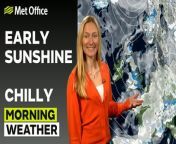 A chilly start particularly to the North, with scattered showers along western and south-eastern coastlines. Some early sunshine in the North and East, with cloud developing during the day, which will bring showers to some areas.– This is the Met Office UK Weather forecast for the morning of 24/02/24. Bringing you today’s weather forecast is Annie Shuttleworth.
