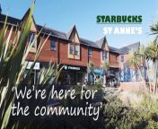 We went for a look inside the newest Starbucks on the Fylde Coast to find out how they are planning to do good in the community.&#60;br/&#62;&#60;br/&#62;Kat Jakielska (store manager) and Matt Lawson (district manager for Café Fortune franchises) are hoping to organise litter picks, community events and insist their brand is good for the town of St Anne&#39;s.&#60;br/&#62;&#60;br/&#62;Plus they give their drinks recommendations.