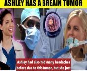 CBS Young And The Restless Spoilers Shock_ Ashley has a brain tumor - a 50% chan