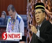 Padang Serai MP Datuk Azman Nasrudin was ordered to apologise to His Majesty Sultan Ibrahim, King of Malaysia, for wrongfully addressing His Majesty during debates on the motion of thanks on the Royal Address on Feb 28.&#60;br/&#62;&#60;br/&#62;Read more at https://shorturl.at/bjrxK&#60;br/&#62;&#60;br/&#62;WATCH MORE: https://thestartv.com/c/news&#60;br/&#62;SUBSCRIBE: https://cutt.ly/TheStar&#60;br/&#62;LIKE: https://fb.com/TheStarOnline