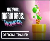 Super Mario Bros. Wonder is the latest 2D platformer in the Super Mario Bros. franchise developed by Nintendo. Take a look at the latest trailer focused on co-op play whether it be local couch co-op or online play through Nintendo Switch Online. Whether it be lending each other a helping hand or sharing some power-ups, players can solve challenges, overcome obstacles, and ultimately discover the wonder with friends and family. Super Mario Bros. Wonder is available now for Nintendo Switch.