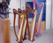 Pedal harps can cost &#36;70,000 — far more than lever harps, which cost &#36;2,000 to &#36;9,000. At first glance, a pedal harp looks like a simple frame with a row of strings. But there are complicated mechanisms inside that musicians use to change notes. At Camac Harps in France, every harp is carved and assembled by hand. For musicians like the Grammy-nominated artist Brandee Younger, the pedal harp resonates with sonic potential.
