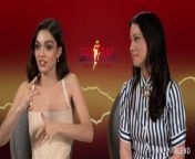 Interview with Rachel Zegler and Lucy Liu from DC&#39;s Shazam! Fury Of The Gods
