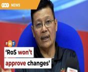 Tanjong Karang MP Dr Zulkafperi Hanapi says Bersatu’s recent amendments to its constitution will contravene the Federal Constitution.&#60;br/&#62;&#60;br/&#62;&#60;br/&#62;&#60;br/&#62;Read More: &#60;br/&#62;https://www.freemalaysiatoday.com/category/nation/2024/03/03/bersatus-rule-changes-wont-be-approved-says-anwar-backing-mp/&#60;br/&#62;&#60;br/&#62;Laporan Lanjut: &#60;br/&#62;https://www.freemalaysiatoday.com/category/bahasa/tempatan/2024/03/03/zulkafperi-yakin-jppm-tak-terima-pindaan-perlembagaan-bersatu/&#60;br/&#62;&#60;br/&#62;Free Malaysia Today is an independent, bi-lingual news portal with a focus on Malaysian current affairs.&#60;br/&#62;&#60;br/&#62;Subscribe to our channel - http://bit.ly/2Qo08ry&#60;br/&#62;------------------------------------------------------------------------------------------------------------------------------------------------------&#60;br/&#62;Check us out at https://www.freemalaysiatoday.com&#60;br/&#62;Follow FMT on Facebook: https://bit.ly/49JJoo5&#60;br/&#62;Follow FMT on Dailymotion: https://bit.ly/2WGITHM&#60;br/&#62;Follow FMT on X: https://bit.ly/48zARSW &#60;br/&#62;Follow FMT on Instagram: https://bit.ly/48Cq76h&#60;br/&#62;Follow FMT on TikTok : https://bit.ly/3uKuQFp&#60;br/&#62;Follow FMT Berita on TikTok: https://bit.ly/48vpnQG &#60;br/&#62;Follow FMT Telegram - https://bit.ly/42VyzMX&#60;br/&#62;Follow FMT LinkedIn - https://bit.ly/42YytEb&#60;br/&#62;Follow FMT Lifestyle on Instagram: https://bit.ly/42WrsUj&#60;br/&#62;Follow FMT on WhatsApp: https://bit.ly/49GMbxW &#60;br/&#62;------------------------------------------------------------------------------------------------------------------------------------------------------&#60;br/&#62;Download FMT News App:&#60;br/&#62;Google Play – http://bit.ly/2YSuV46&#60;br/&#62;App Store – https://apple.co/2HNH7gZ&#60;br/&#62;Huawei AppGallery - https://bit.ly/2D2OpNP&#60;br/&#62;&#60;br/&#62;#FMTNews #DrZulkafperiHanapi #MuhyiddinYassin #Bersatu