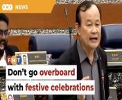 Beruas MP Ngeh Koo Ham says everyone has a role to play to help the government repay the national debt in the shortest time possible.&#60;br/&#62;&#60;br/&#62;Read More: https://www.freemalaysiatoday.com/category/nation/2024/03/05/dont-go-overboard-with-festive-celebrations-mp-urges-govt-depts/&#60;br/&#62;&#60;br/&#62;Free Malaysia Today is an independent, bi-lingual news portal with a focus on Malaysian current affairs.&#60;br/&#62;&#60;br/&#62;Subscribe to our channel - http://bit.ly/2Qo08ry&#60;br/&#62;------------------------------------------------------------------------------------------------------------------------------------------------------&#60;br/&#62;Check us out at https://www.freemalaysiatoday.com&#60;br/&#62;Follow FMT on Facebook: https://bit.ly/49JJoo5&#60;br/&#62;Follow FMT on Dailymotion: https://bit.ly/2WGITHM&#60;br/&#62;Follow FMT on X: https://bit.ly/48zARSW &#60;br/&#62;Follow FMT on Instagram: https://bit.ly/48Cq76h&#60;br/&#62;Follow FMT on TikTok : https://bit.ly/3uKuQFp&#60;br/&#62;Follow FMT Berita on TikTok: https://bit.ly/48vpnQG &#60;br/&#62;Follow FMT Telegram - https://bit.ly/42VyzMX&#60;br/&#62;Follow FMT LinkedIn - https://bit.ly/42YytEb&#60;br/&#62;Follow FMT Lifestyle on Instagram: https://bit.ly/42WrsUj&#60;br/&#62;Follow FMT on WhatsApp: https://bit.ly/49GMbxW &#60;br/&#62;------------------------------------------------------------------------------------------------------------------------------------------------------&#60;br/&#62;Download FMT News App:&#60;br/&#62;Google Play – http://bit.ly/2YSuV46&#60;br/&#62;App Store – https://apple.co/2HNH7gZ&#60;br/&#62;Huawei AppGallery - https://bit.ly/2D2OpNP&#60;br/&#62;&#60;br/&#62;#FMTNews #NgehKooHam #FestiveCelebration #ParlimenMalaysia