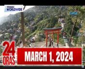 For Kapuso abroad, subscribe to GMA Pinoy TV (http://www.gmapinoytv.com/) for GMA programs, including the full version of 24 Oras.&#60;br/&#62;&#60;br/&#62;&#60;br/&#62;24 Oras is GMA Network&#39;s flagship newscast, anchored by GMA News pillars Mel Tiangco, Vicky Morales, and Emil Sumangil featuring top news stories from the Philippines and the hottest showbiz news on Chika Minute hosted by Iya Villania. Visit GMA News Online (http://www.gmanews.tv/24Oras) for more.&#60;br/&#62;&#60;br/&#62;#GMAIntegratedNews #KapusoStream&#60;br/&#62;&#60;br/&#62;Breaking news and stories from the Philippines and abroad:&#60;br/&#62;&#60;br/&#62;GMA Integrated News Portal: http://www.gmanews.tv&#60;br/&#62;Facebook: http://www.facebook.com/gmanews&#60;br/&#62;TikTok: https://www.tiktok.com/@gmanews&#60;br/&#62;Twitter: http://www.twitter.com/gmanews&#60;br/&#62;Instagram: http://www.instagram.com/gmanews&#60;br/&#62;&#60;br/&#62;GMA Network Kapuso programs on GMA Pinoy TV: https://gmapinoytv.com/subscribe