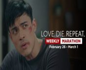 Love. Die. Repeat. marks the return of Ultimate Star Jennylyn Mercado on primetime with a unique story of love with a hint of fantasy.&#60;br/&#62;&#60;br/&#62;This bears the award-winning actress&#39; most dramatic role yet that will showcase her acting prowess, together with the multihyphenate Xian Lim, with whom she will be teamed up for the first time.&#60;br/&#62;&#60;br/&#62;Love. Die. Repeat. follows Angela (played by Jennylyn) who lost her husband, Bernard (played by Xian), in a vehicular accident. Stricken by sorrow, she regrets not spending more time with him and questions the heavens for taking him too soon. &#60;br/&#62;&#60;br/&#62;The next day, Angela wakes up with a feeling of deja vu until she realizes that she’s caught in a time loop – the day her husband died - as if she&#39;s forced to relive the worst day of her life.&#60;br/&#62;&#60;br/&#62;Angela thinks that this is heaven’s gift to her, a chance to save her husband’s life. She believes that by saving him, she can escape the time loop. Little did she know that there are consequences in escaping the time loop – consequences that will bring her pain much greater than she can imagine.&#60;br/&#62;&#60;br/&#62;Joining the stellar cast of Love. Die. Repeat. are Mike Tan, Valeen Montenegro, Valerie Concepcion, Ina Feleo, Samantha Lopez, Shyr Valdez, Malou de Guzman, Victor Anastacio, and Faye Lorenzo. &#60;br/&#62;&#60;br/&#62;Love. Die. Repeat. is headed by two of GMA’s best directors, Jerry Sineneng and Irene Villamor.&#60;br/&#62;