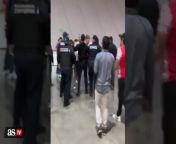 WATCH: Chivas fan hit police officer from behind at Akron Stadium from c i d officer kajal daya chudai storyd moushumi xx