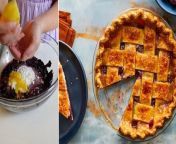 Join Ivy Odom in this delightful culinary adventure as she guides you through the steps to create a mouthwatering grape pie. In this video, she shares her expert tips and techniques, making it easy for you to replicate this sweet, fruity dessert at home. Get ready to satisfy your cravings!