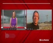 Extreme meteorologist Dr. Reed Timmer reported from the ground on March 14 as the threat for tornadoes shifted to Indiana and Ohio.
