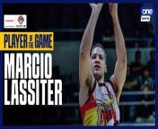 PBA Player of the Game Highlights: San Miguel gunner Marcio Lassiter torches Rain or Shine from chor torch
