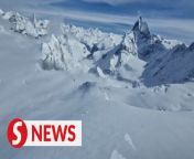 Helicopters were combing an area near the Matterhorn mountain in Switzerland on Monday (March 11) to find a missing skier after five other members of the party were found dead after &#92;
