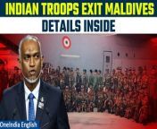 India starts withdrawing troops from the Maldives as per President Muizzu&#39;s order. Amid geopolitical tensions, 25 Indian soldiers leave ahead of schedule, with a total of 89 set to depart by May 10. China signs a military assistance deal with the Maldives, causing concerns for India. New Delhi reinforces naval presence near Lakshadweep islands in response to shifting dynamics.&#60;br/&#62; &#60;br/&#62;#India #Maldives #MohamedMuizzu #IndiaOut #MaldivesIndia #Lakshadweep #PMModi #Indiannavy #Worldnews #Oneindia #Oneindianews &#60;br/&#62;~PR.152~ED.194~GR.124~HT.96~