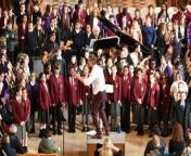 To Be A Saint world premiere at Peterborough Cathedral with hundreds of Peterborough primary schoolchildren