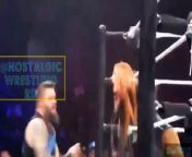 Kevin owens hilariously wash Nia Jax butt off Becky lynch face &amp; mouth at WWE Road to Wrestlemania