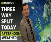 Three way split, clearer skies moving into Scotland, thick clouds with showers over Wales and northern England, and dry but cloudy in the south with possibility of sunshine– This is the Met Office UK Weather forecast for the afternoon of 13/03/24. Bringing you today’s weather forecast is Alex Deakin.