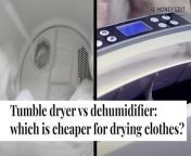 Drying your clothes is trickier in the winter so we’ve looked at a couple of alternatives to the washing line, a dehumidifier and tumble dryer - to find out which one is cheaper