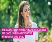 Princess Kate Middleton will explain her health condition in due time, a source exclusively tells &#39;Us Weekly&#39;