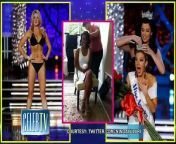 Miss New York Nina Davuluri has been accused of calling outgoing Miss America Mallory Hagan fat as f**k.