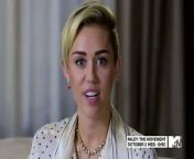 Miley Cyrus cries, swings around naked in &#39;Wrecking Ball&#39; video